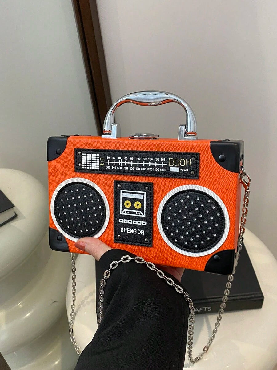 Torba u obliku radija moderan ženski modni dodatak