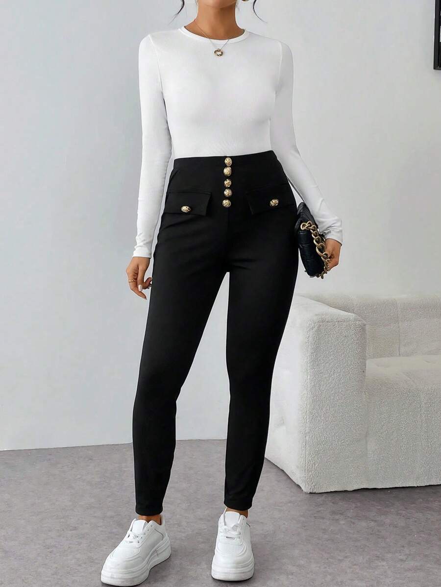 Ženske ležerne elegantne pantalone