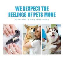 60g Pet Toothpaste, Dog & Cat Breath Freshener & Tartar Remover, Edible Dental Care Toothpaste For Pets