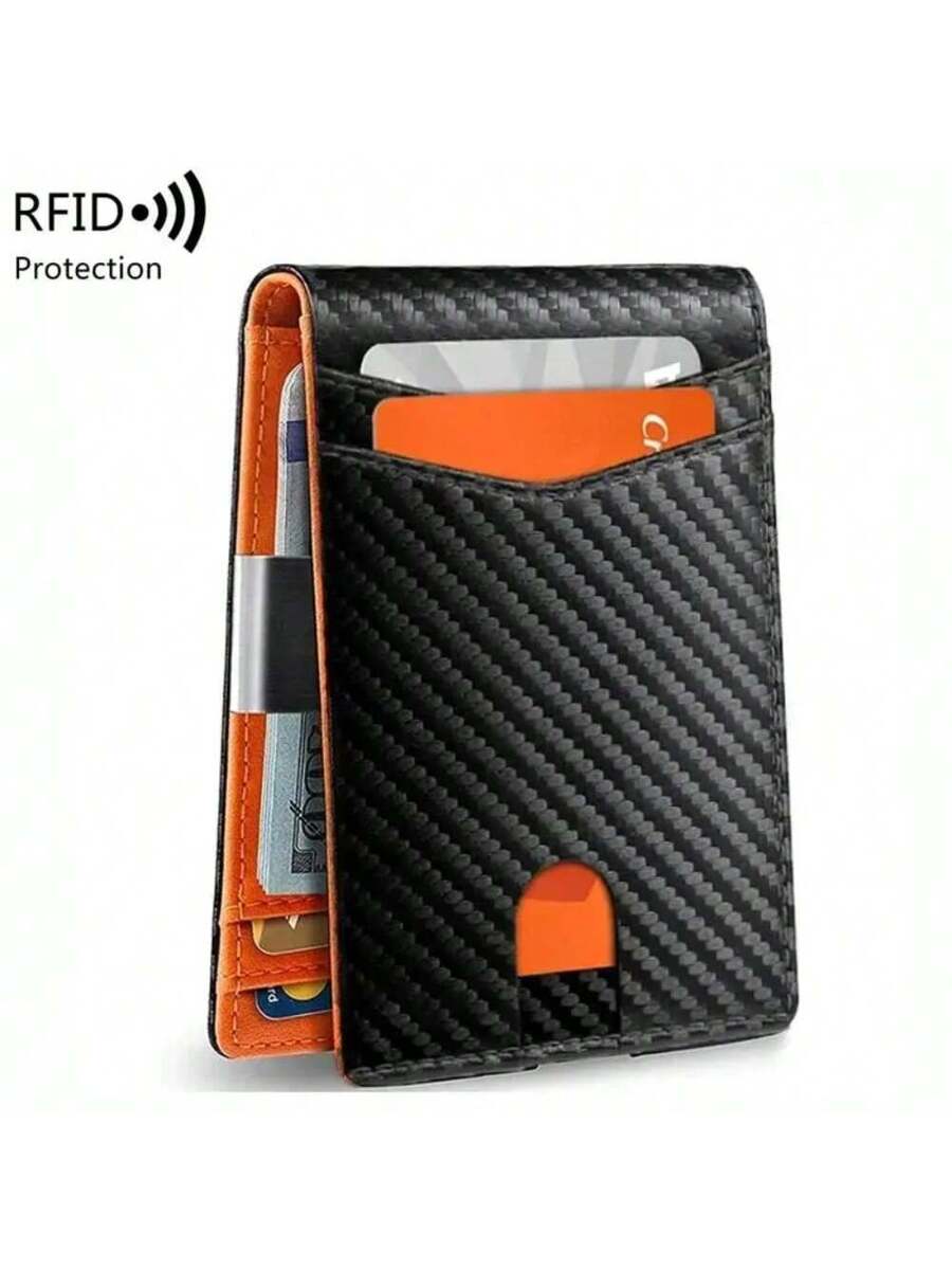 Muški novčanik od karbonskih vlakana sa RFID zaštitom, luksuznog stila