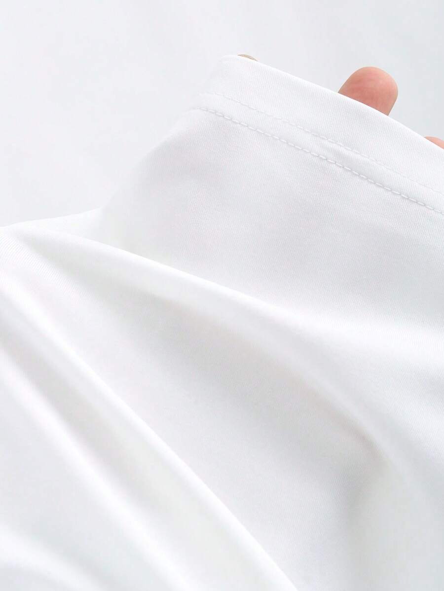Sweetra Ženska Letnja Majica – Kvadratni Izrez, Nabran Slim Fit Casual Top