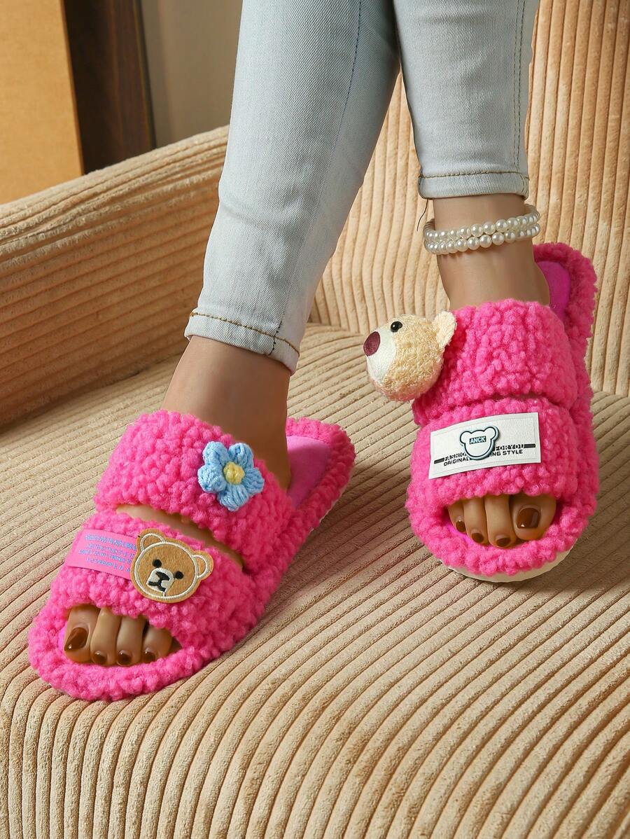Slatke papuče 3D  medvedići