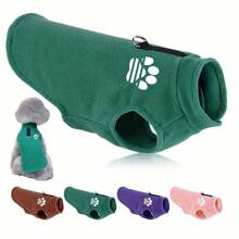 Cozy Fleece Dog Sweater - Warm For Winter, Suitable For Small To Medium Dogs, Pullover Pet Clothes, Small Dog Vest, Cat Vest
