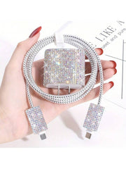 5 kom/set Bling set za punjenje, kompatibilan sa iPhone