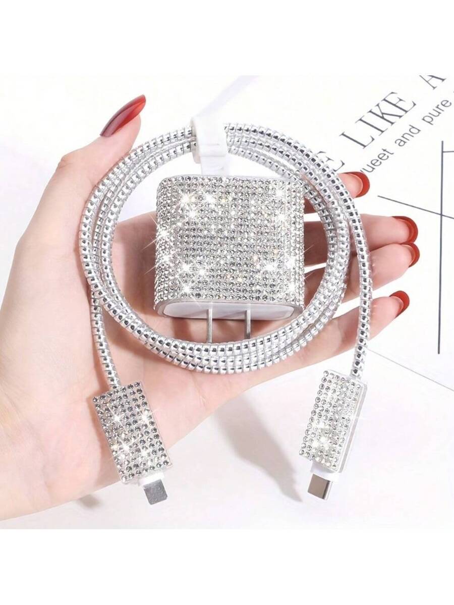 5 kom/set Bling set za punjenje, kompatibilan sa iPhone