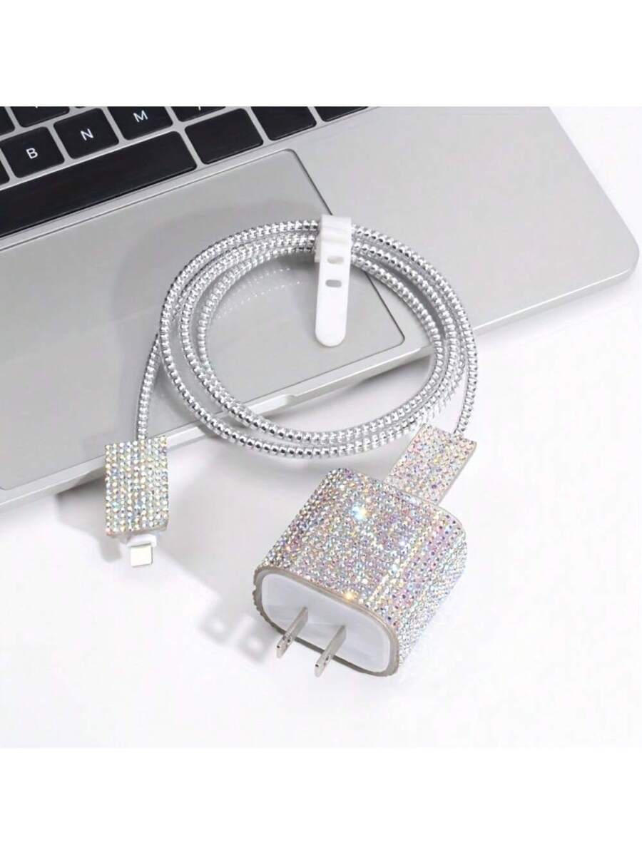 5 kom/set Bling set za punjenje, kompatibilan sa iPhone