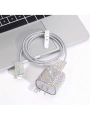 5 kom/set Bling set za punjenje, kompatibilan sa iPhone