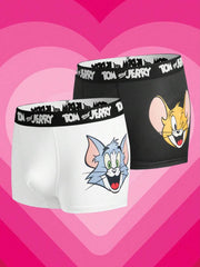 TOM & JERRY 2 komada muških ležernih udobnih bokserica