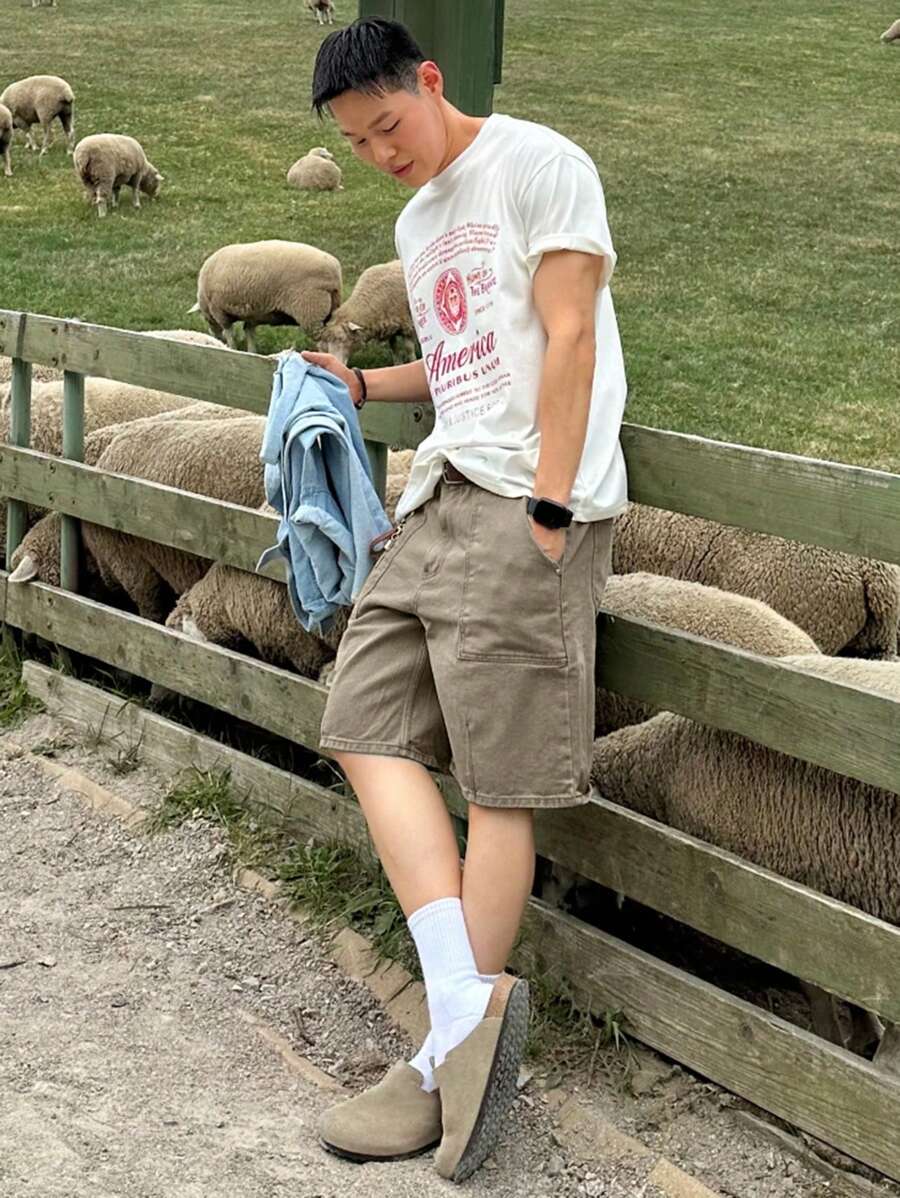 Muške jednobojne teksas farmerke u boji