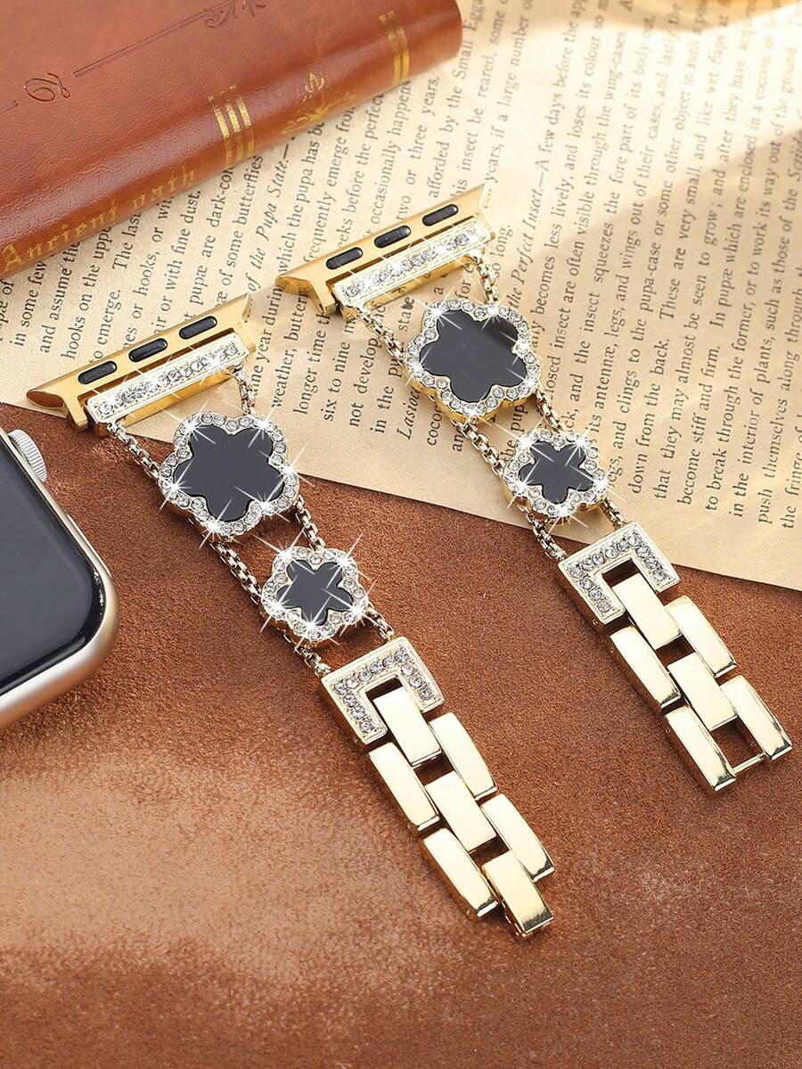 Narukvica kompatibilna sa Apple Watch, ženska crnakompatibilna sa Apple Watch 38/40/41/42/44/45/46/49mm