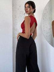 Ženska Elegantna Bez Leđa majica