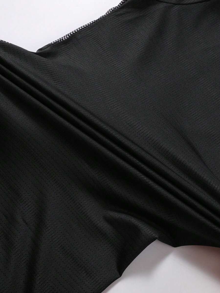 5 kom/set muških majica kratkih rukava koje se brzo suše, meke i rastegljive, prozračne