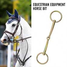 Horse Riding Supplies - Horse Tack, Horse Bit, Horse Bit Iron, Horse Snaffle, Prevent Horse From Biting Things