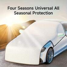 Car Windshield Sunshade, Summer Sun Shade, Winter Snow Cover Frost Protector, Sun Shade, Heat Insulation, Waterproof, Dustproof, Car Glass Protector, Auto Accessories