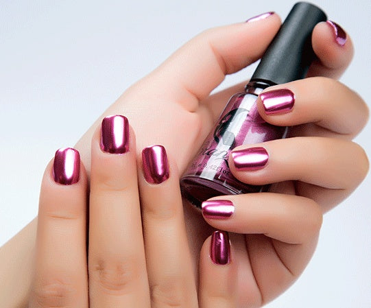 Mirror Silver Gel lak