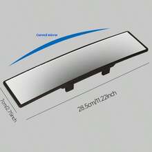 High Definition Car Rearview Mirror, Universal Clip-On Panoramic Rearview Mirror For Cars, SUVs, Trucks, And Vehicles
