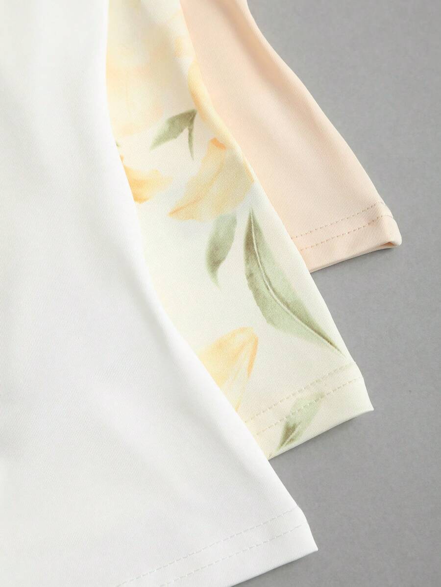 Sweetra Ženska Letnja Majica – Kvadratni Izrez, Nabran Slim Fit Casual Top