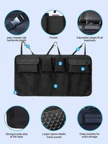 Multi-Functional Car Trunk Storage Bag - Made Of Waterproof And Durable Oxford Cloth