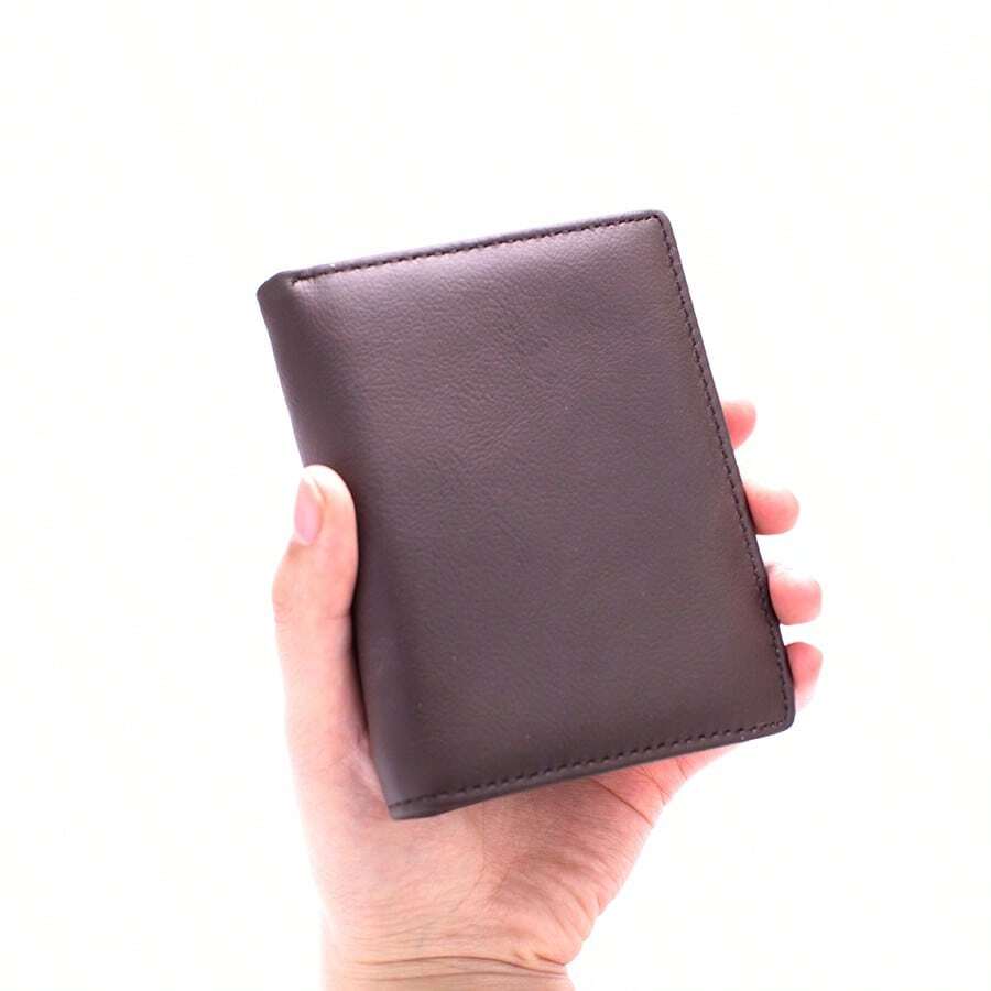 Muški trodelni novčanik od prave kože sa RFID zaštitom