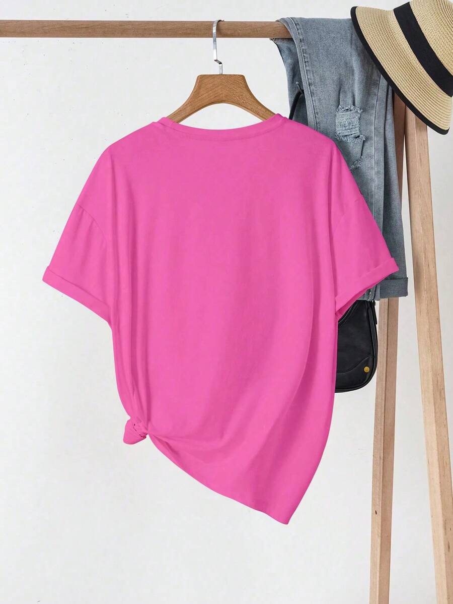 Ženska majica plus size ležerna  elegantan luksuzan dizajn sa sjajnim zlatnim printom