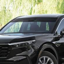 1pc Extra Long Car Front Windshield Sunshade Honeycomb Sticker