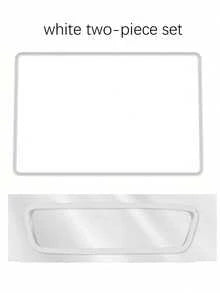 1pc Simple Silicone Rearview Mirror Protective Cover, Car Decor, Fit For Most Cars, Model Y/3 Center Console Protector, Protect Screen, Essential Car Accessory