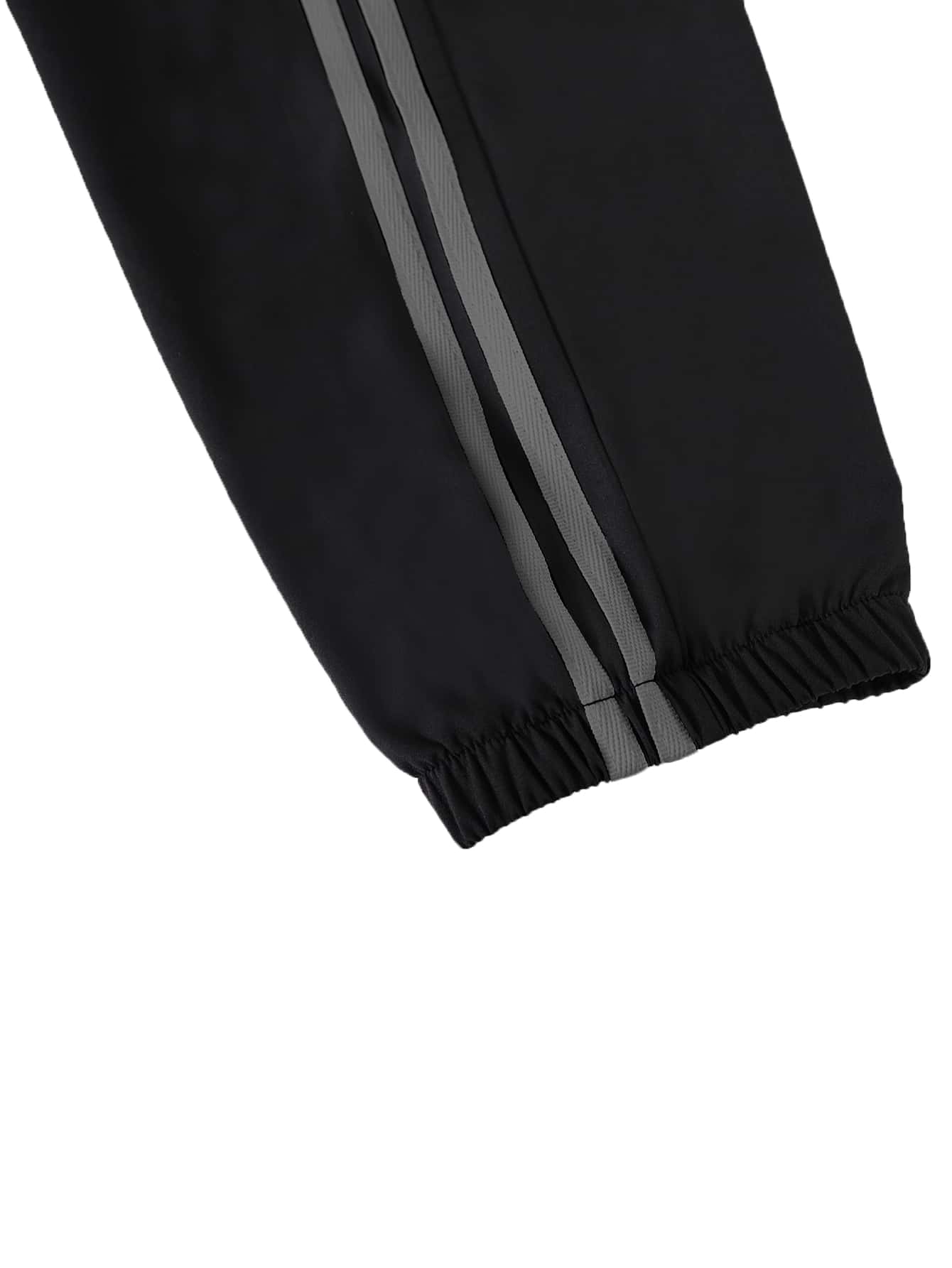 Letnje lagane prugaste joger pantalone, muške široke svestrane