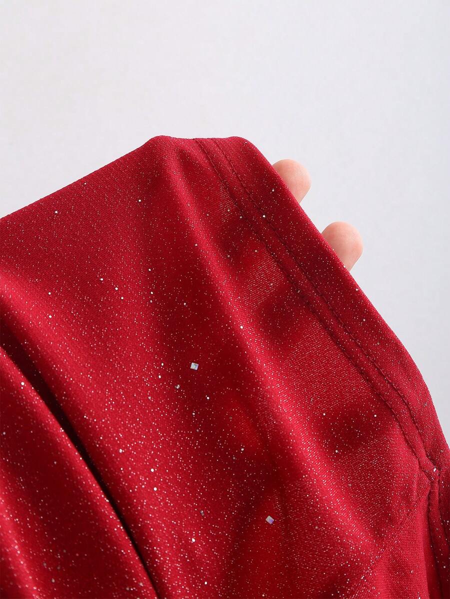 Sparkling  Halter set Top i Široke Pantalone