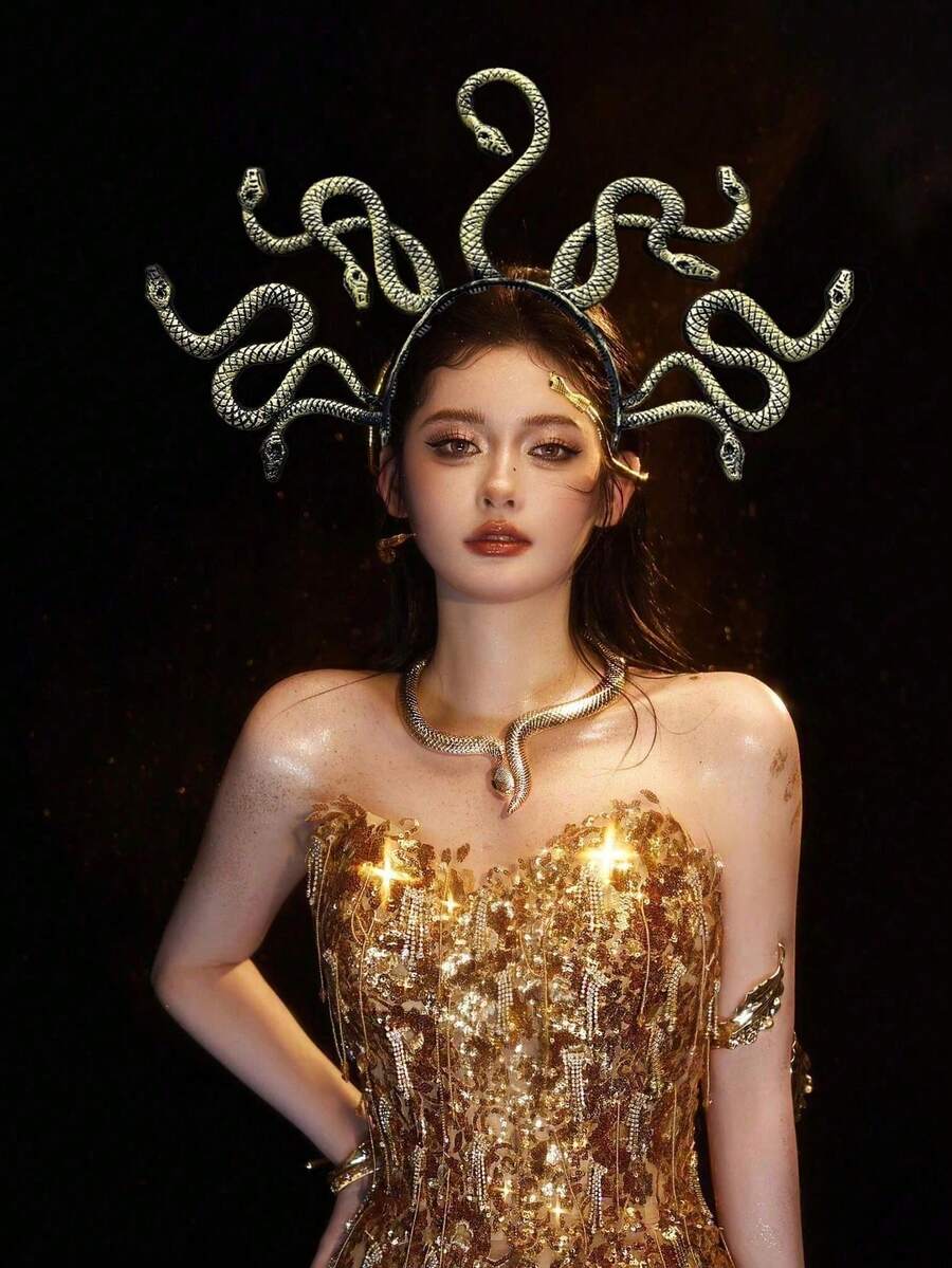 Medusa Snake Headband dodatak za maksembal