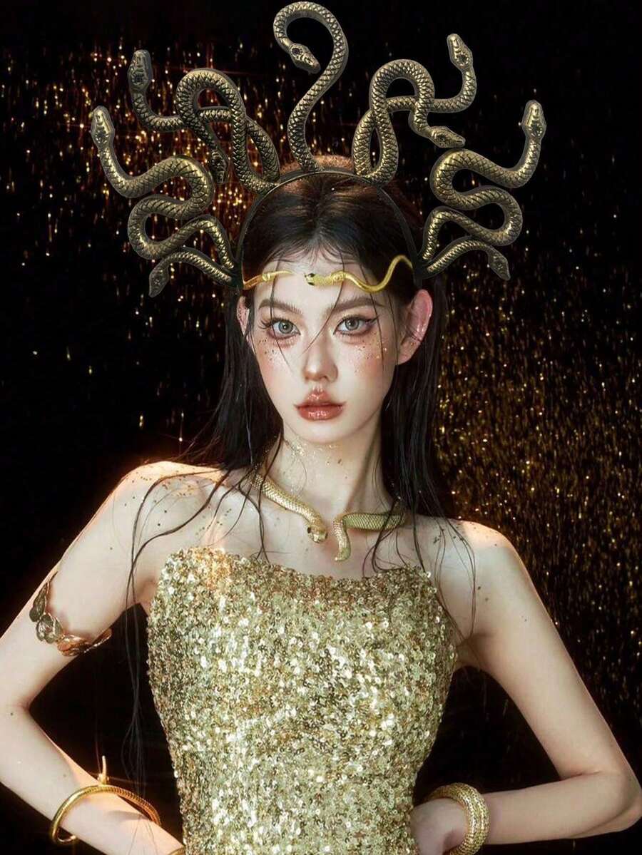 Medusa Snake Headband dodatak za maksembal