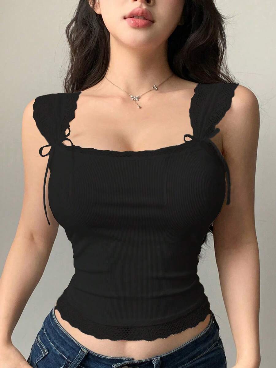 Ženski Seksi Crni Korset
