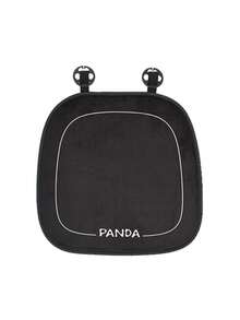 1pc Universal Car Seat Cushion, Plush Warm Panda Design Soft Comfortable Car Seat Protector With Neck Pillow, Suitable For Most Vehicles, Car Accessories