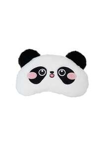 1pc Universal Car Seat Cushion, Plush Warm Panda Design Soft Comfortable Car Seat Protector With Neck Pillow, Suitable For Most Vehicles, Car Accessories