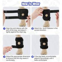 Hippyboyd Dog Leg Injury Joint Support Brace, Post-Surgery Recovery Bandage, Suitable For Pet Knee Injury, Sprain And Rehabilitation Protection