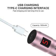 MAS PEN 500mAh High-Frequency Quiet Electric Microneedle Beauty Pen, Comes With 10 Replaceable Needle Heads