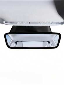 1pc Simple Silicone Rearview Mirror Protective Cover, Car Decor, Fit For Most Cars, Model Y/3 Center Console Protector, Protect Screen, Essential Car Accessory