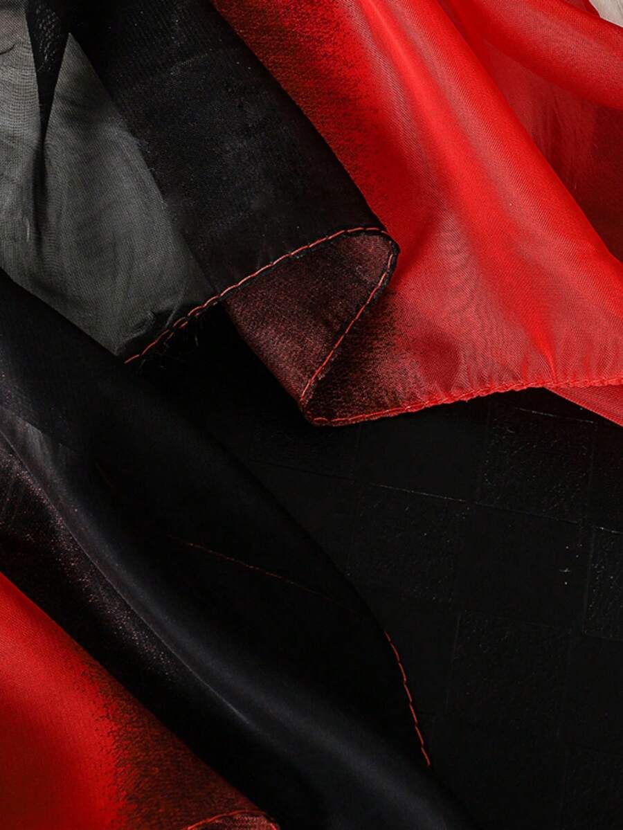 Elegantan ombre šifon šal, lagan i prozračan, visokokvalitetni