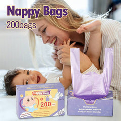 [Nappy Bags] 100 kom mirisnih vrećica za odlaganje pelena