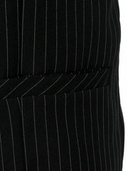 Muška modna poslovna odeća , prsluk i pantalone sa prugastim printom, formalni stil