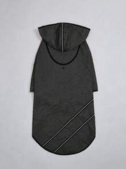 Outdoor Casual Pet Black Raincoat For Night Activities