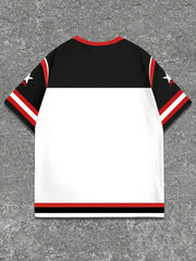 Muška majica American Street Flame Jersey sa digitalnim elementima