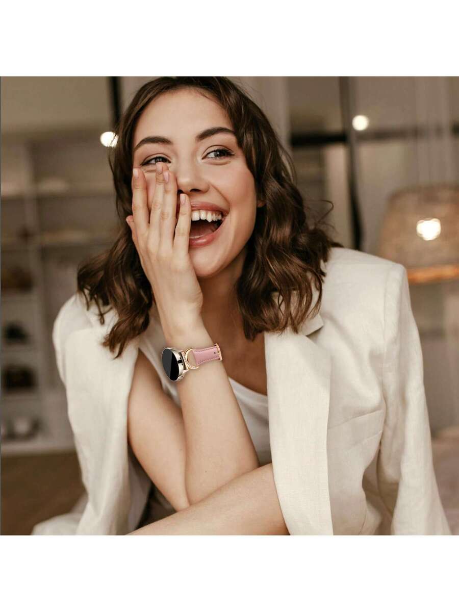 Luksuzna narukvica za sat od mikrovlakna sa C-oblikovanom kopčom sa dijamantom - kompatibilna sa Galaxy Watch 7/6/5/4 (40mm/45mm), Watch 6 Classic (43mm/50mm) i Watch 5 Pro (45mm)