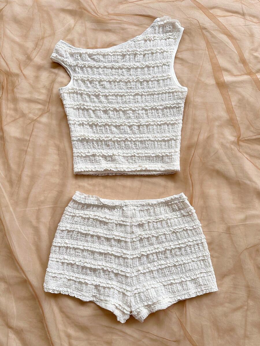 Ženski Letnji Casual Pleteni Set od 2 dela