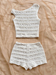 Ženski Letnji Casual Pleteni Set od 2 dela