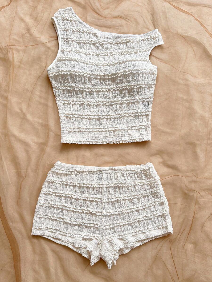 Ženski Letnji Casual Pleteni Set od 2 dela