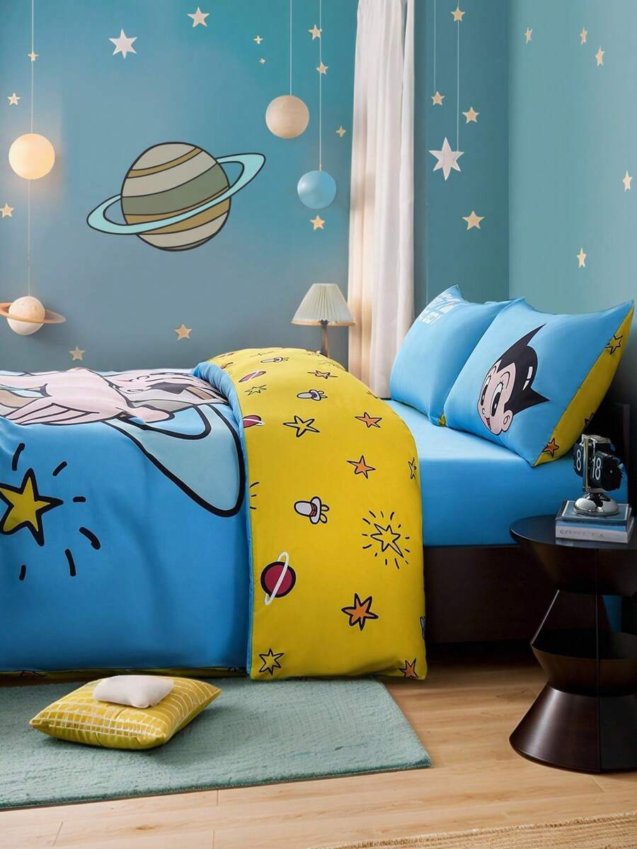 PAW Patrol Set od 3 komada jorgan-navlaka sa printom, od brušene tkanine, mekana i topla