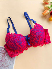 3 komada seksi push-up grudnjak sa čipkastim dizajnom i punjenjem
