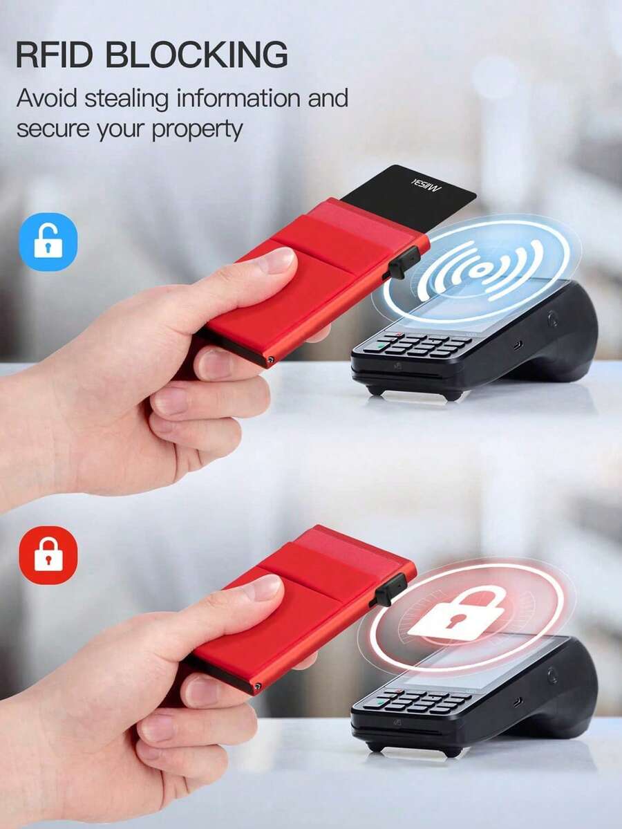 Novčanik za kartice od aluminijumske legure ,RFID