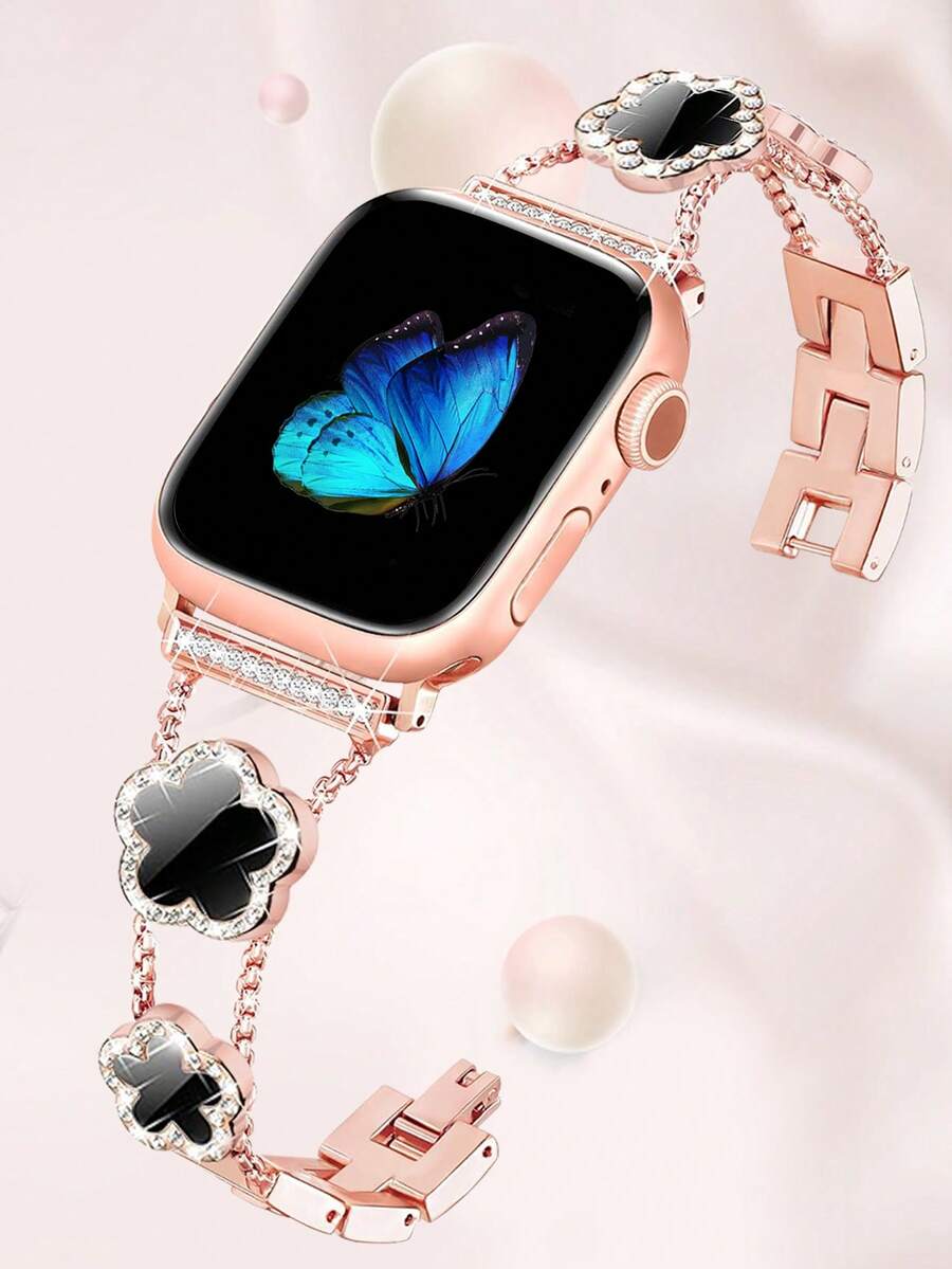 Narukvica kompatibilna sa Apple Watch, ženska crnakompatibilna sa Apple Watch 38/40/41/42/44/45/46/49mm