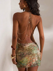 Halter Mini Haljina